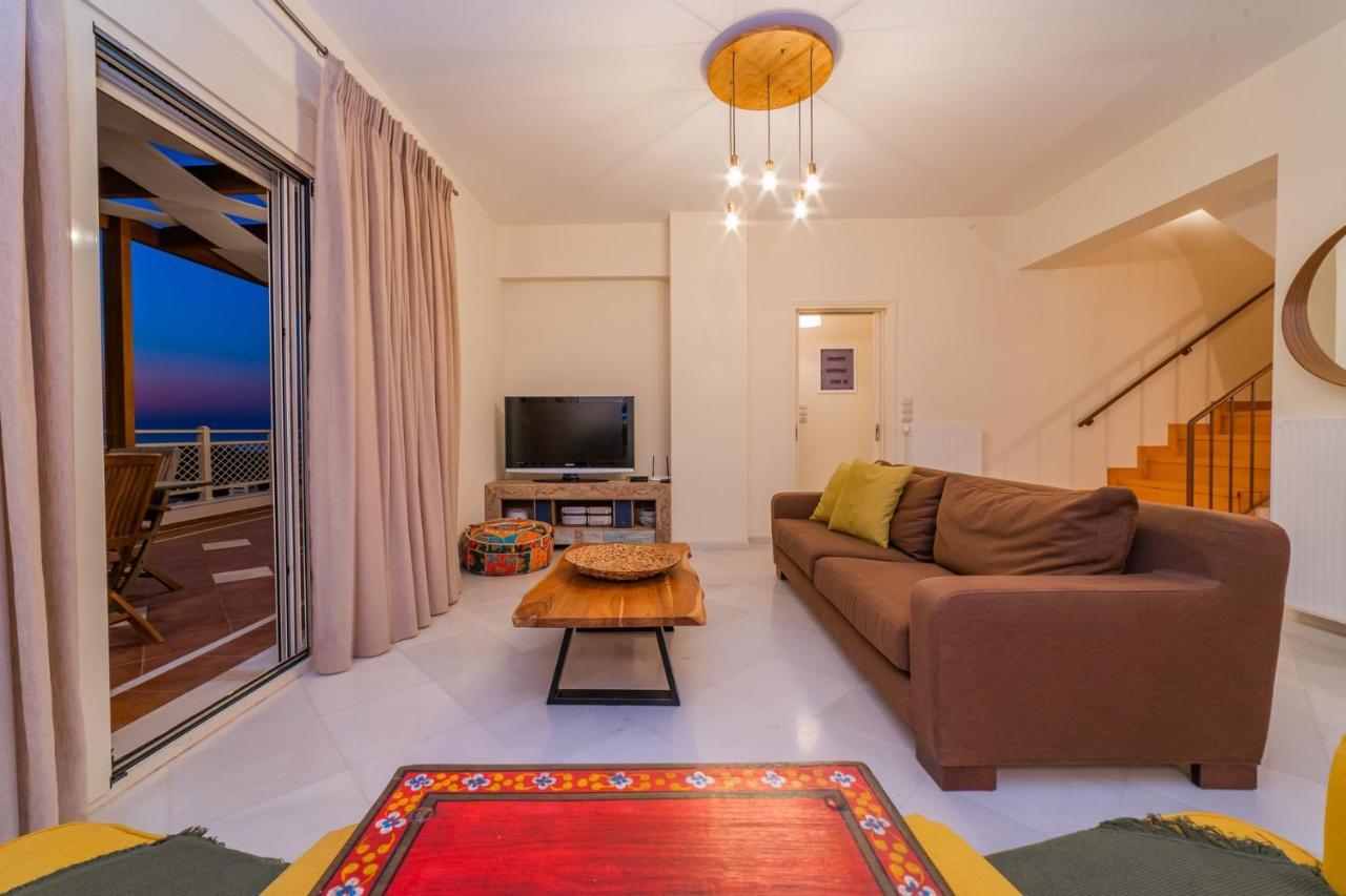 Estella Villa with Pool, Children Area, BBQ&Magnificent Views! Astérion Esterno foto