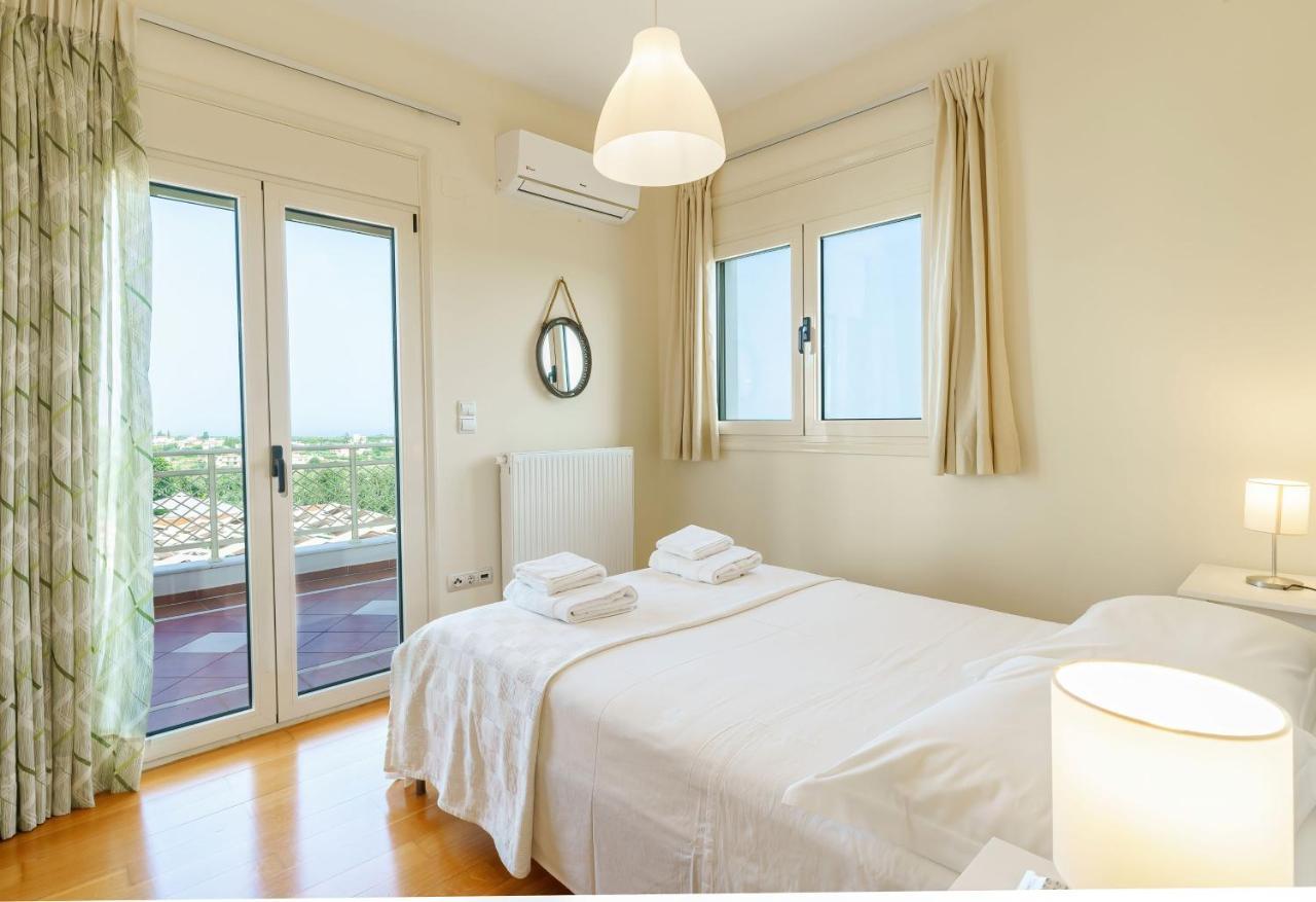 Estella Villa with Pool, Children Area, BBQ&Magnificent Views! Astérion Esterno foto